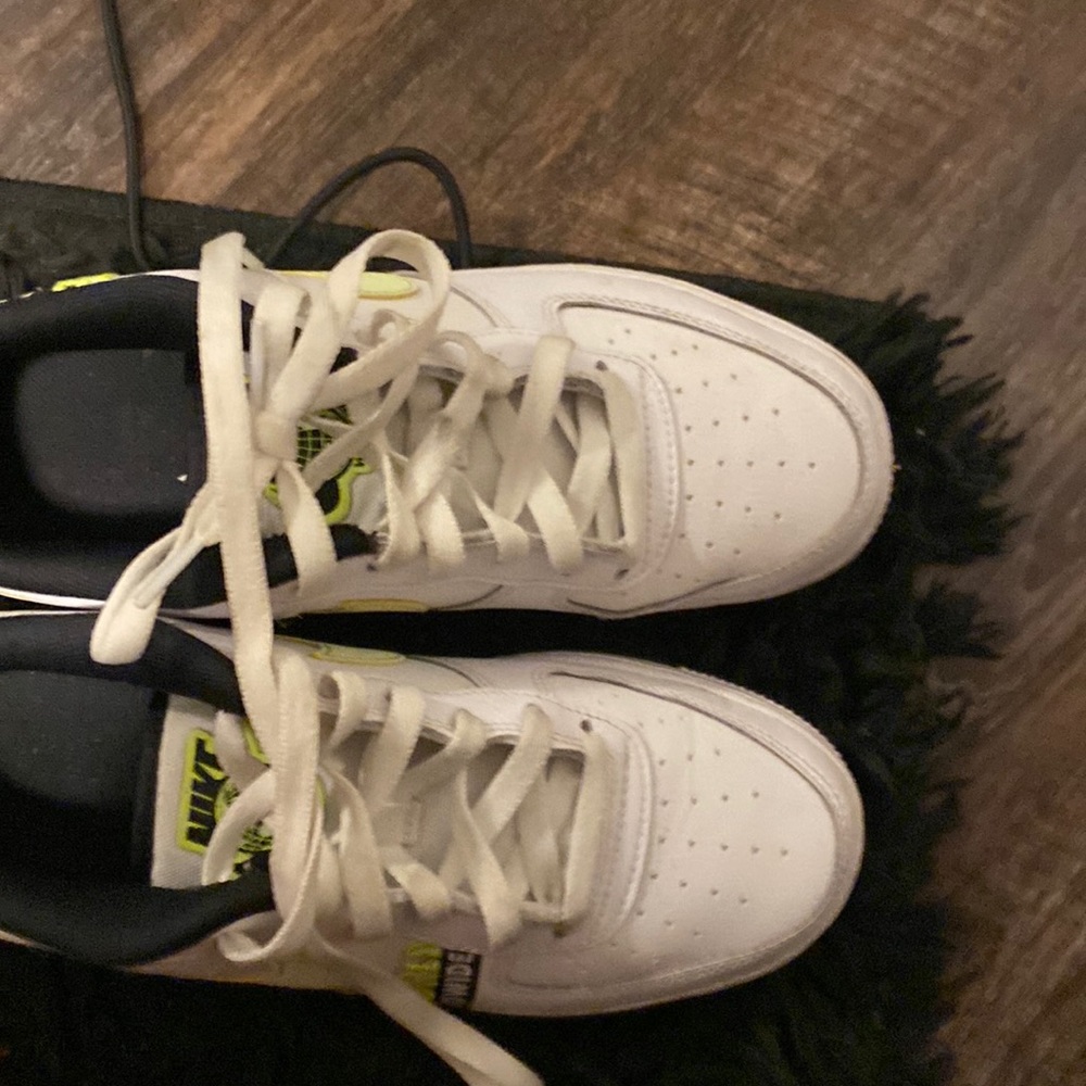 Air Force ones wore a few time cleanable